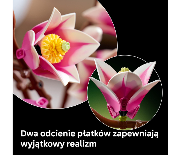 LEGO BOTANICALS 11510 Gałązki magnolii - 1489546 - zdjęcie 6